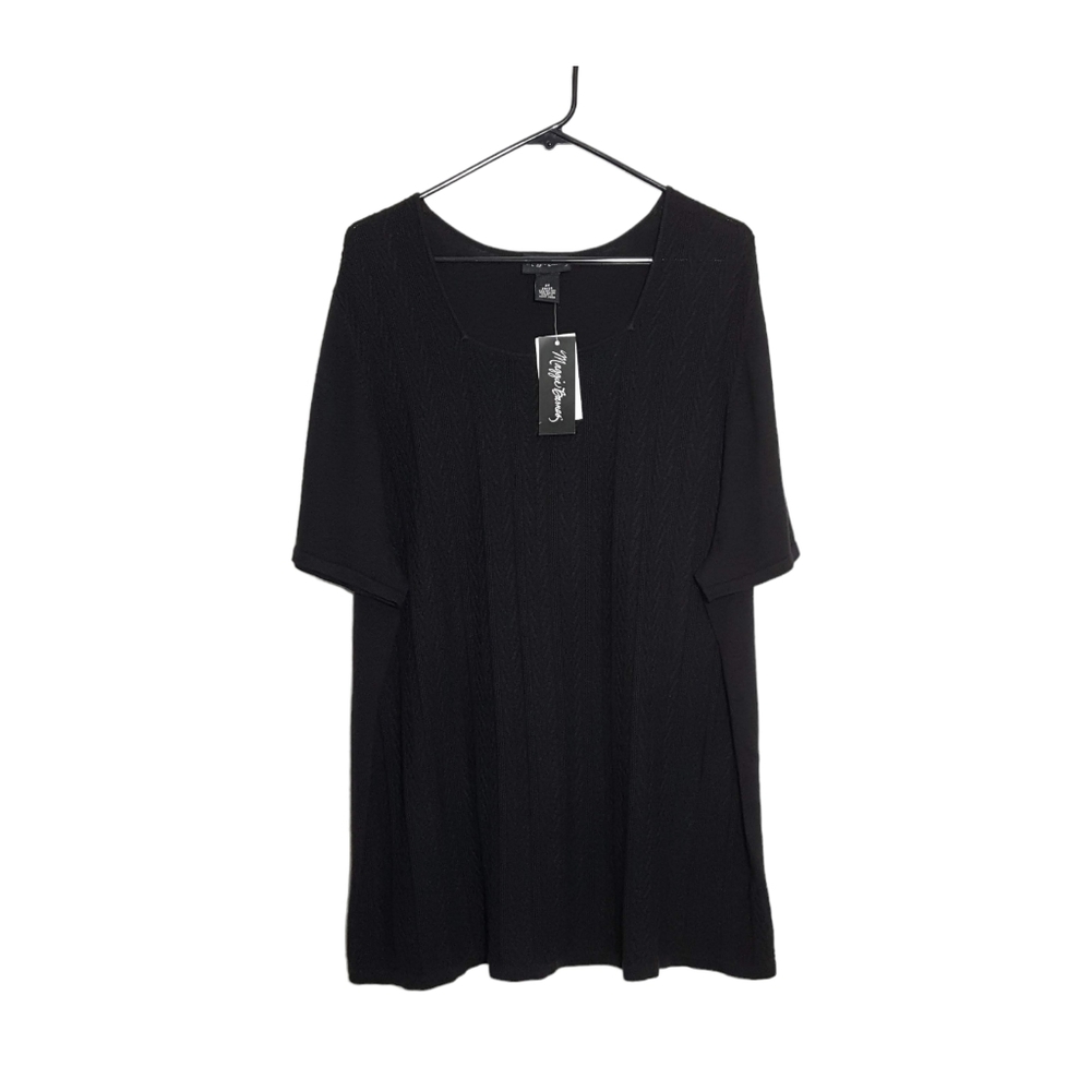 Maggie Barnes | NEW cable knit sweater shirt 2X 22/24 plus size